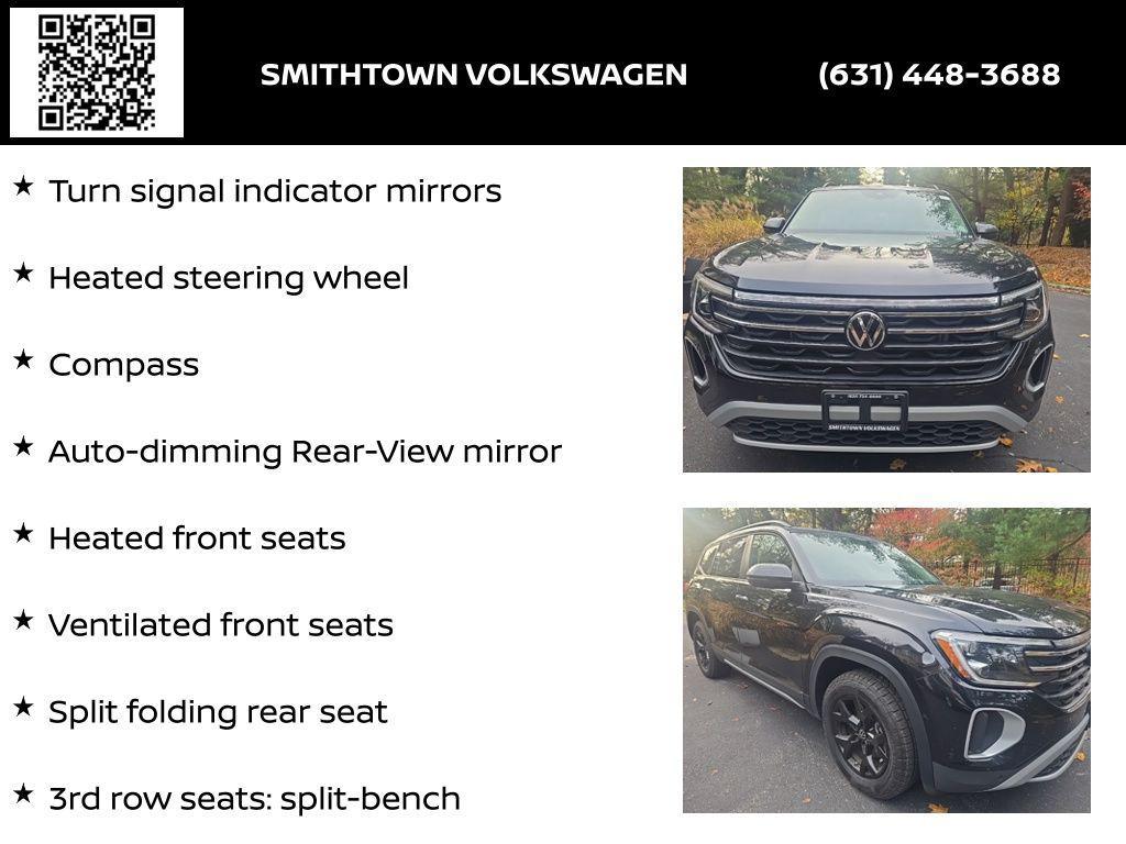 used 2025 Volkswagen Atlas car, priced at $40,000