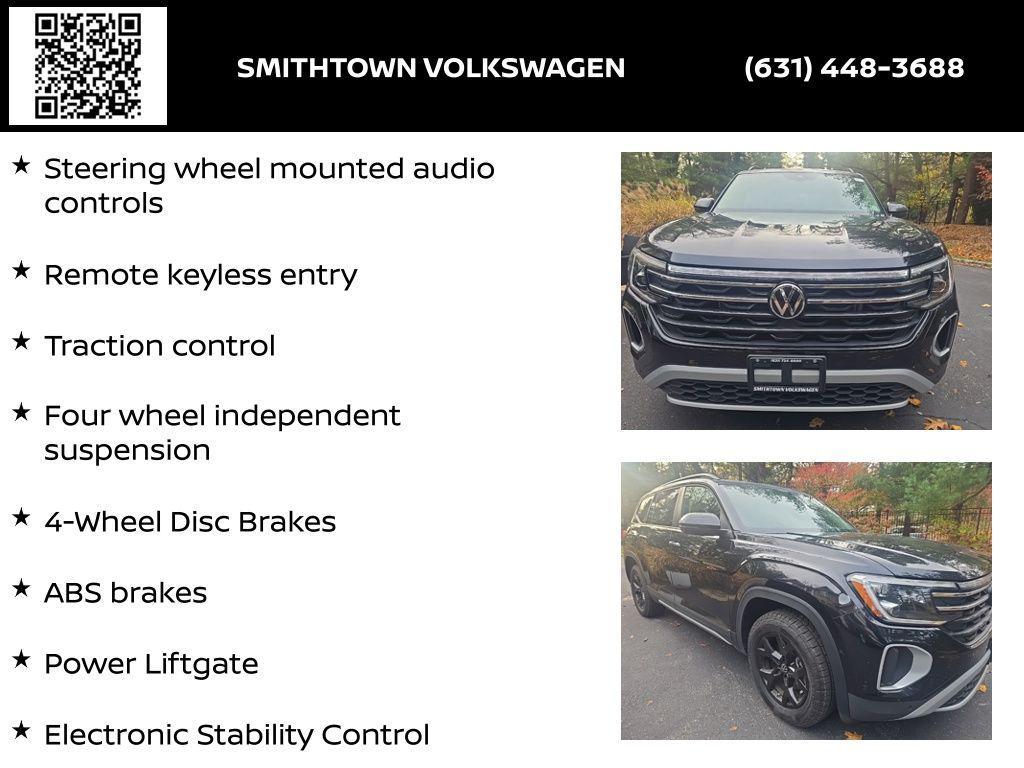 used 2025 Volkswagen Atlas car, priced at $40,000
