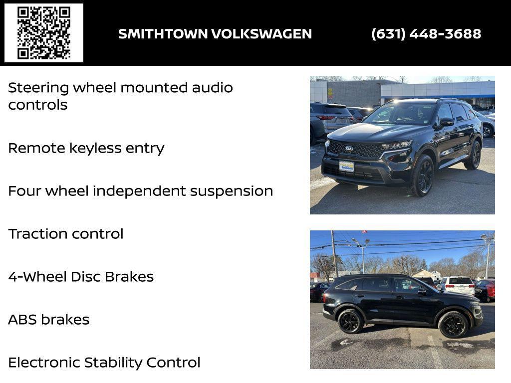 used 2021 Kia Sorento car, priced at $19,852