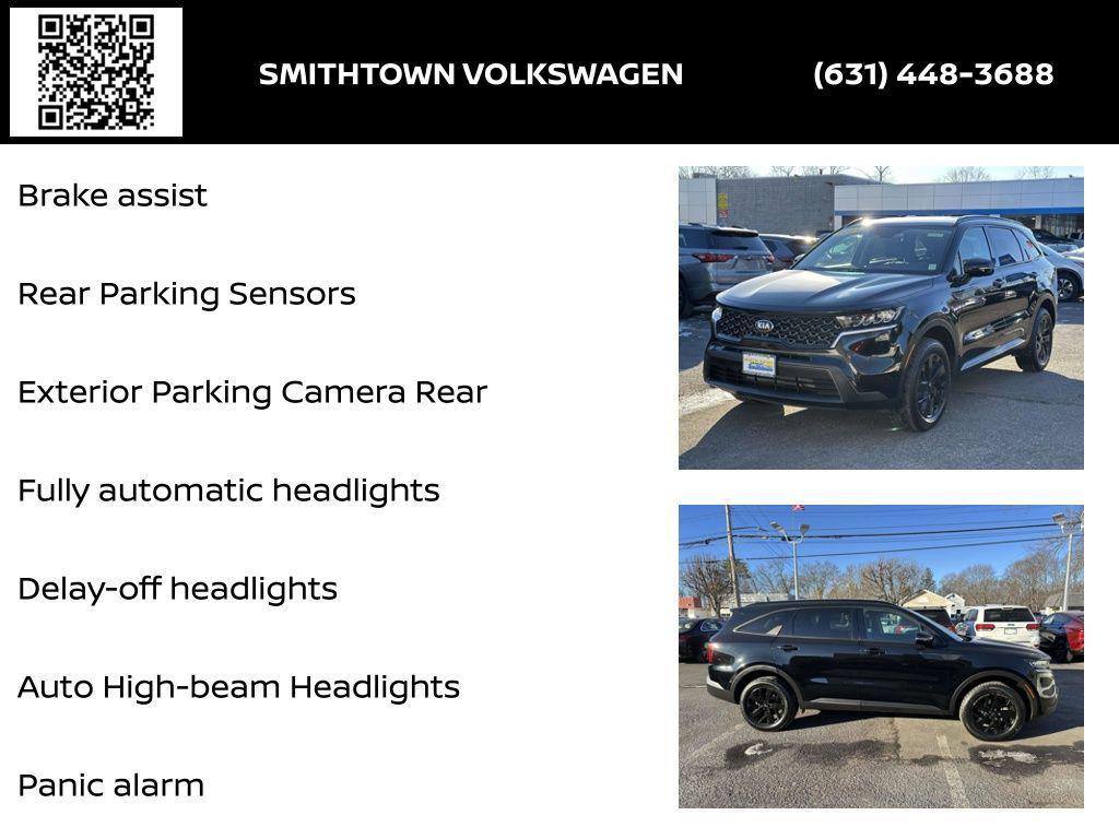 used 2021 Kia Sorento car, priced at $19,852