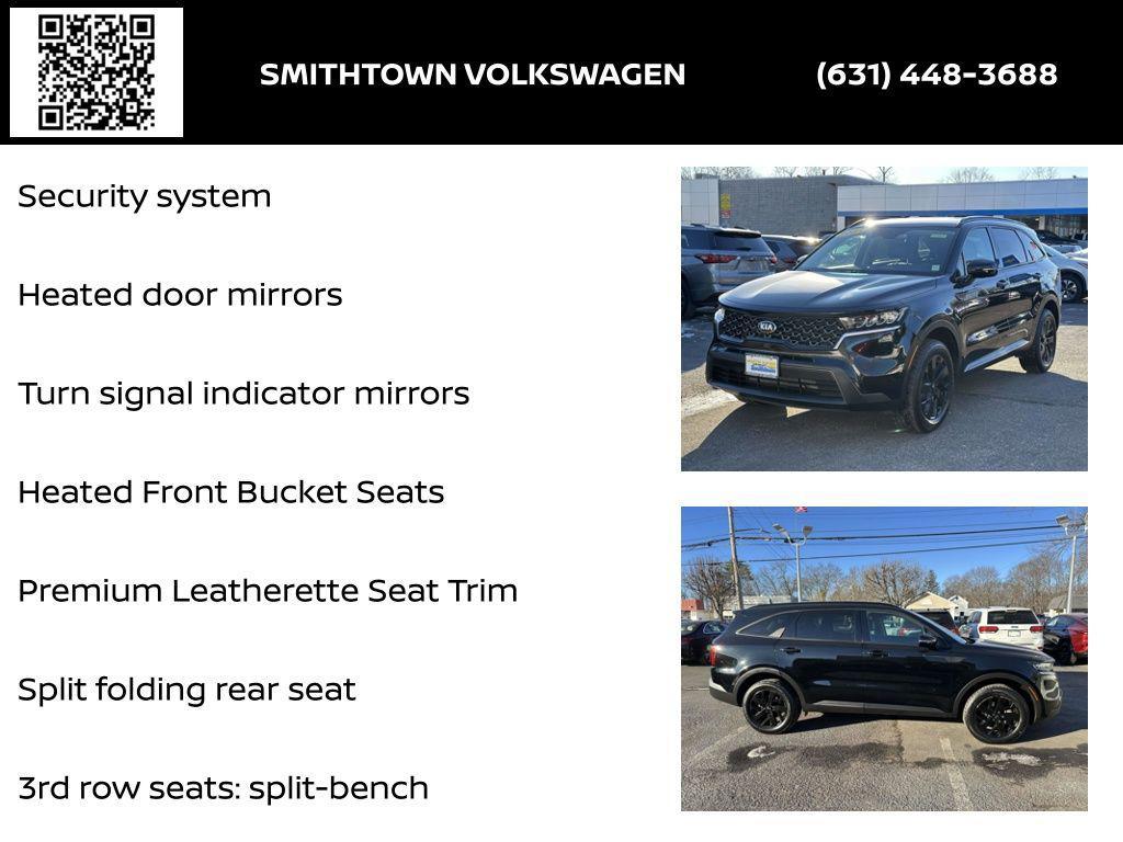 used 2021 Kia Sorento car, priced at $19,852