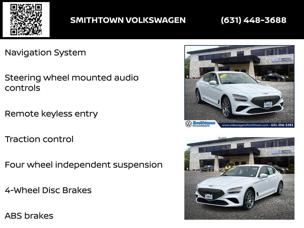 used 2024 Genesis G70 car, priced at $24,958