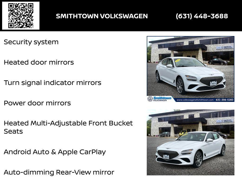 used 2024 Genesis G70 car, priced at $24,958