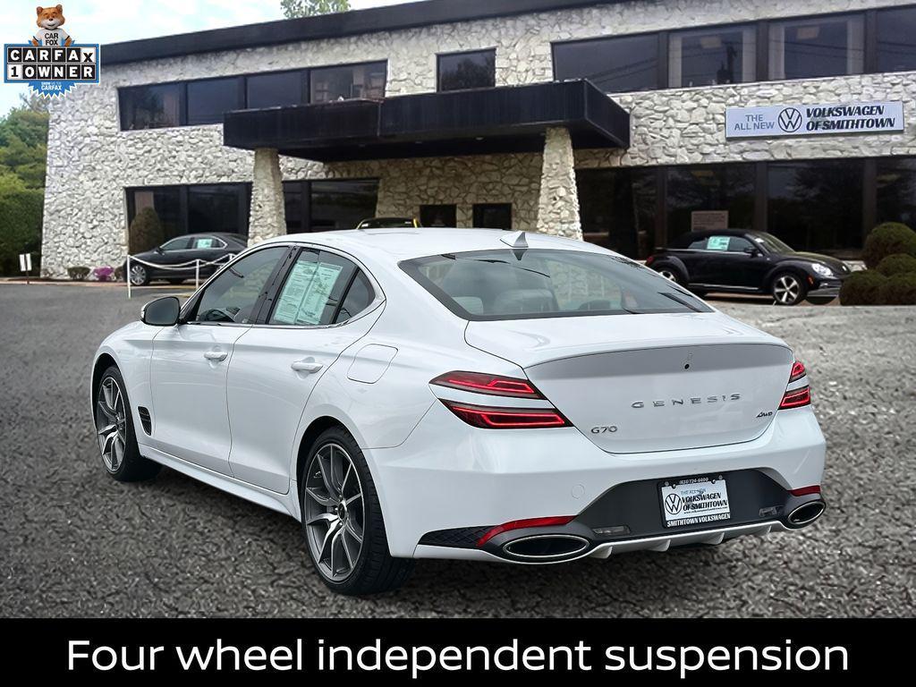 used 2024 Genesis G70 car, priced at $24,958