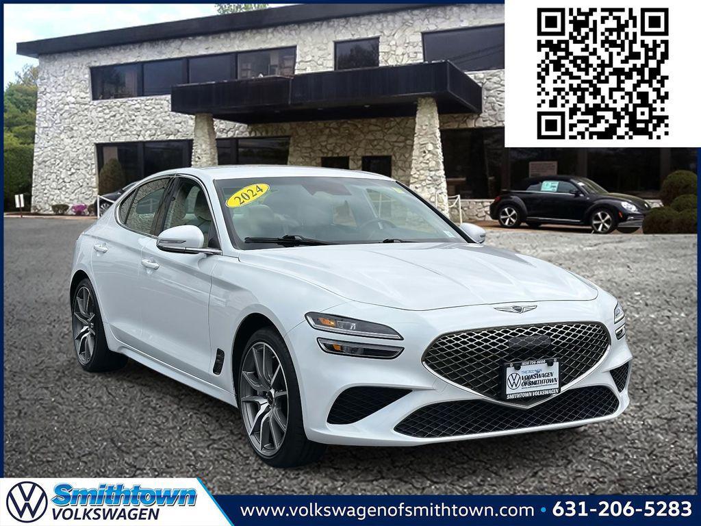 used 2024 Genesis G70 car, priced at $24,958