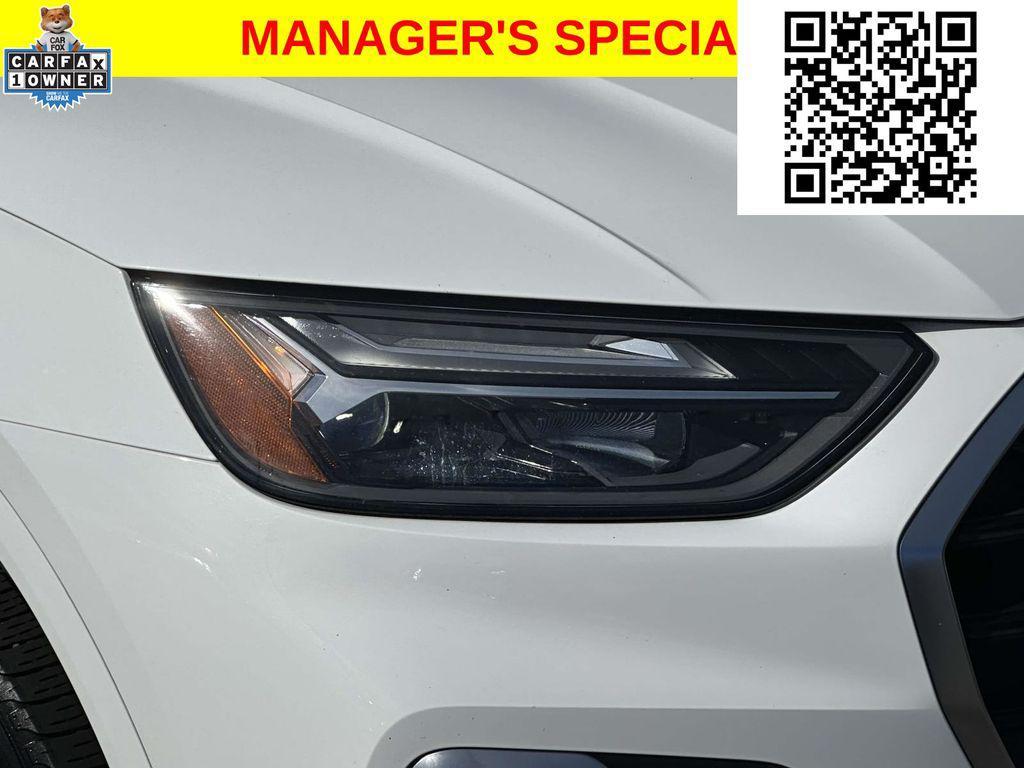 used 2023 Audi Q5 car, priced at $20,892