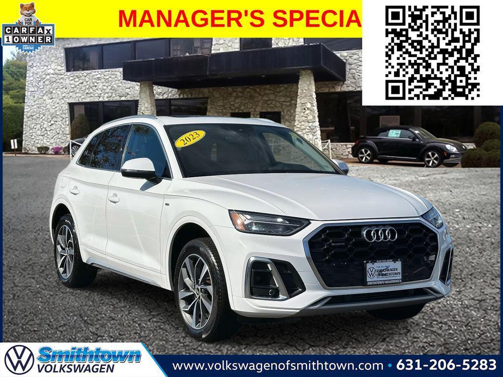 used 2023 Audi Q5 car, priced at $20,892
