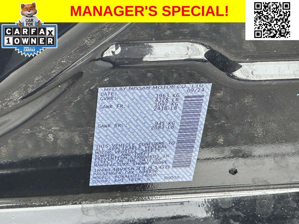 used 2025 Nissan Altima car, priced at $18,000