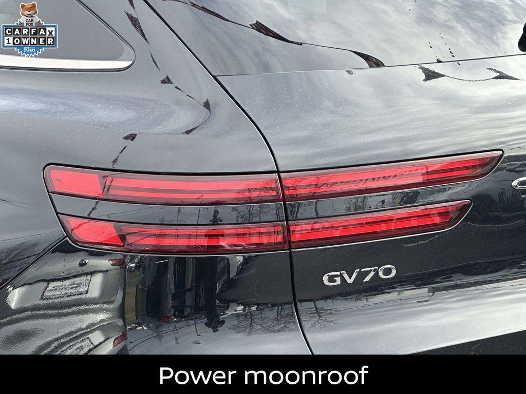 used 2022 Genesis GV70 car, priced at $25,623