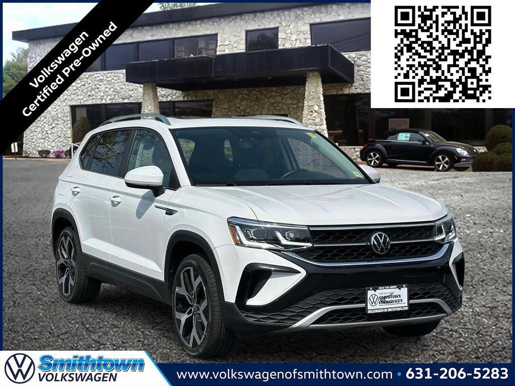 used 2023 Volkswagen Taos car, priced at $24,373