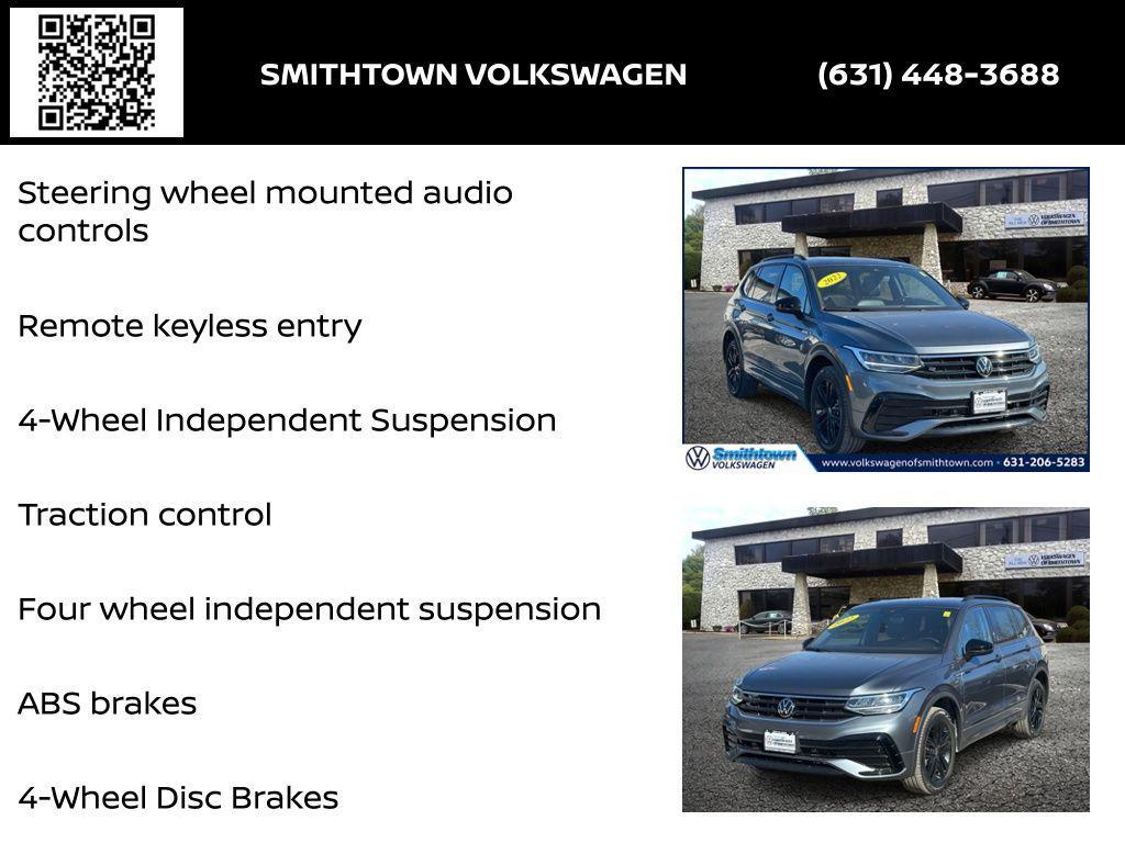 used 2022 Volkswagen Tiguan car, priced at $22,000