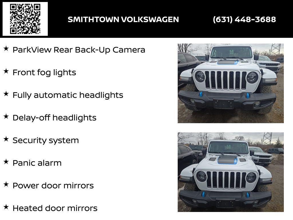 used 2022 Jeep Wrangler Unlimited 4xe car, priced at $28,547