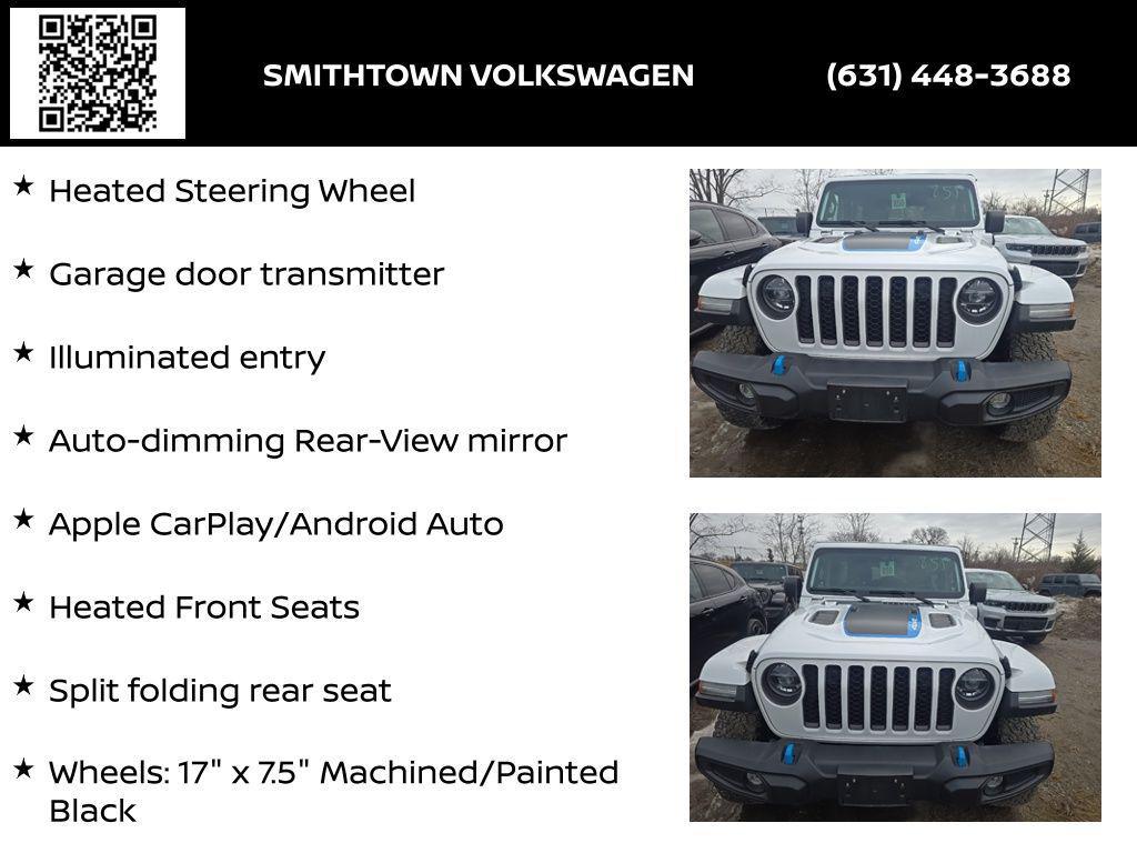 used 2022 Jeep Wrangler Unlimited 4xe car, priced at $28,547