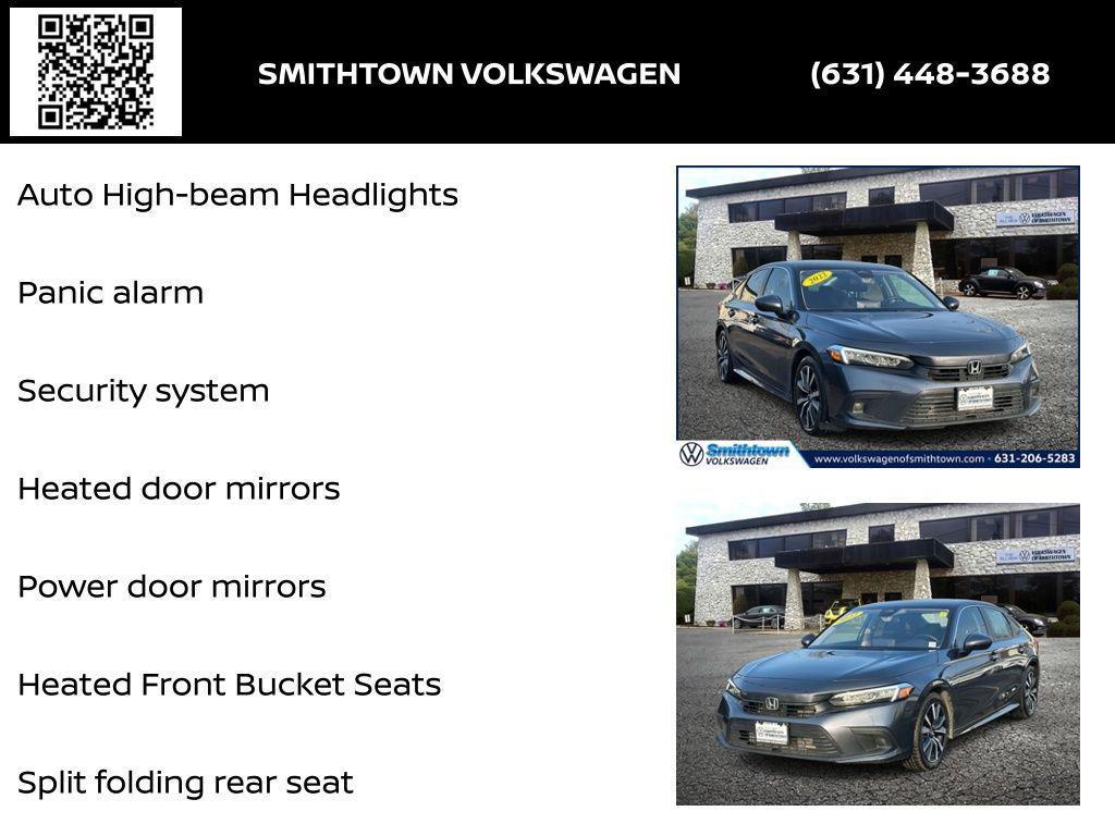 used 2022 Honda Civic car, priced at $18,474