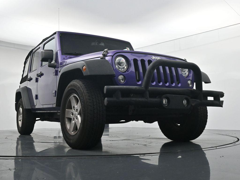 used 2018 Jeep Wrangler JK Unlimited car, priced at $21,024