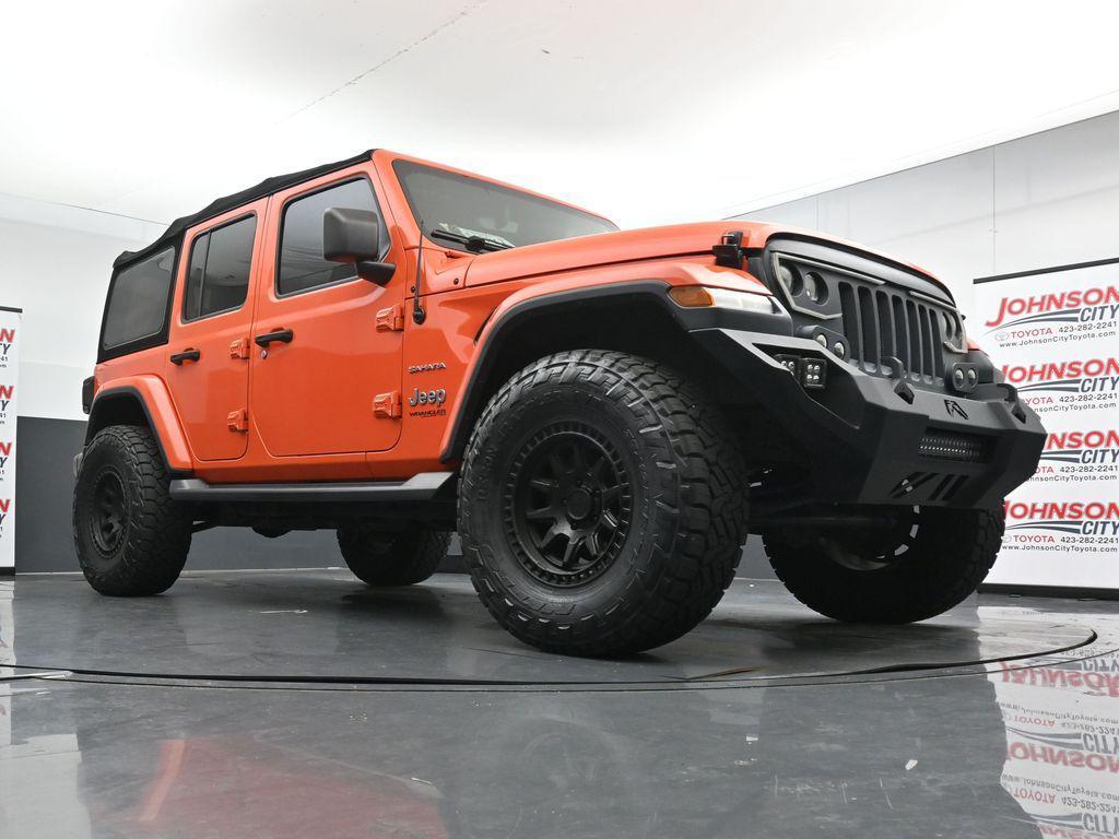 used 2020 Jeep Wrangler Unlimited car, priced at $30,208