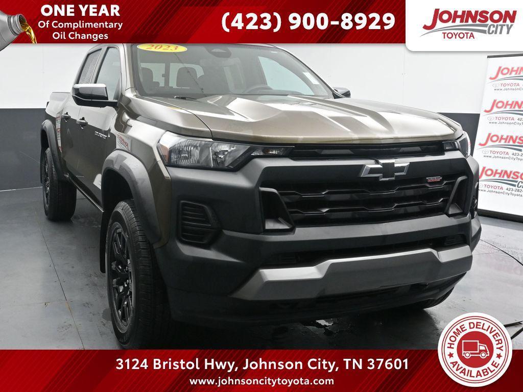 used 2023 Chevrolet Colorado car, priced at $34,900