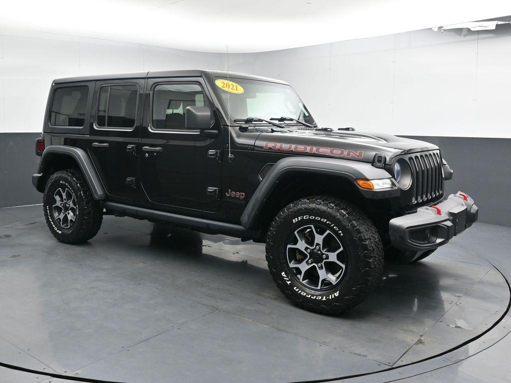 used 2021 Jeep Wrangler Unlimited car, priced at $31,654