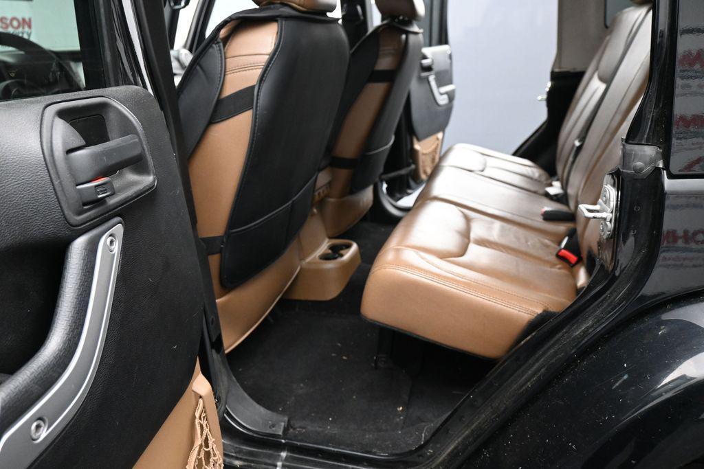 used 2013 Jeep Wrangler Unlimited car, priced at $14,683