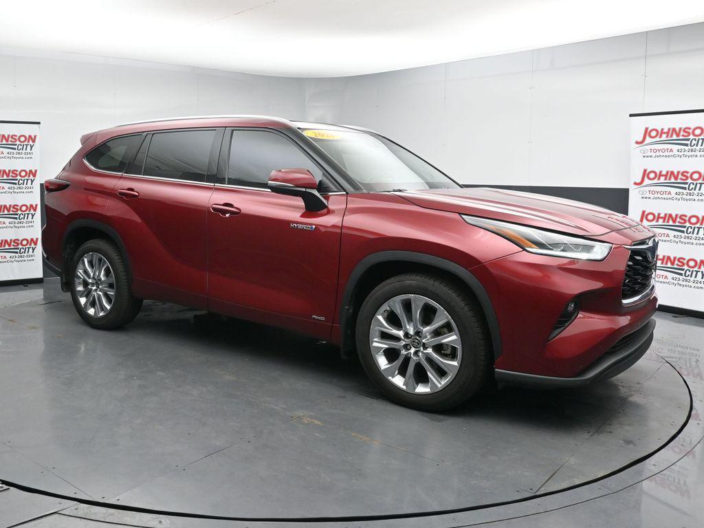 used 2021 Toyota Highlander Hybrid car, priced at $35,481