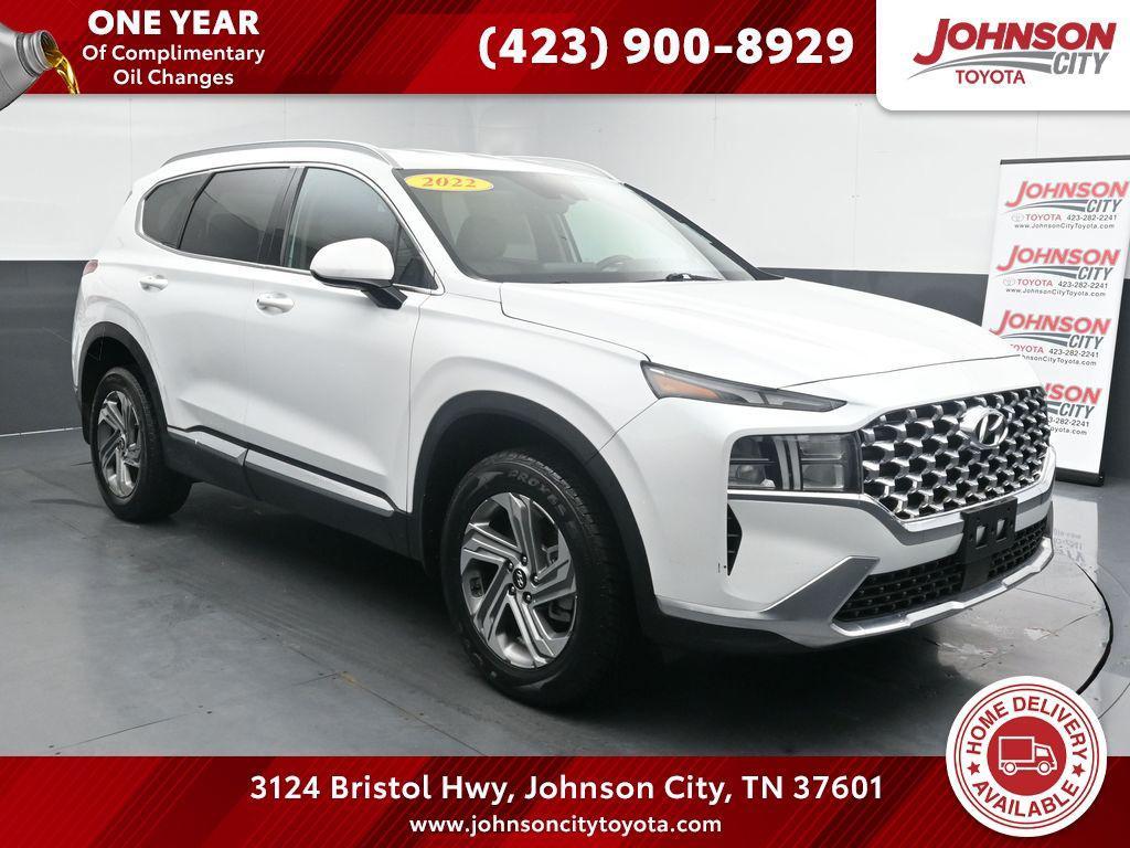 used 2022 Hyundai Santa Fe car, priced at $19,433