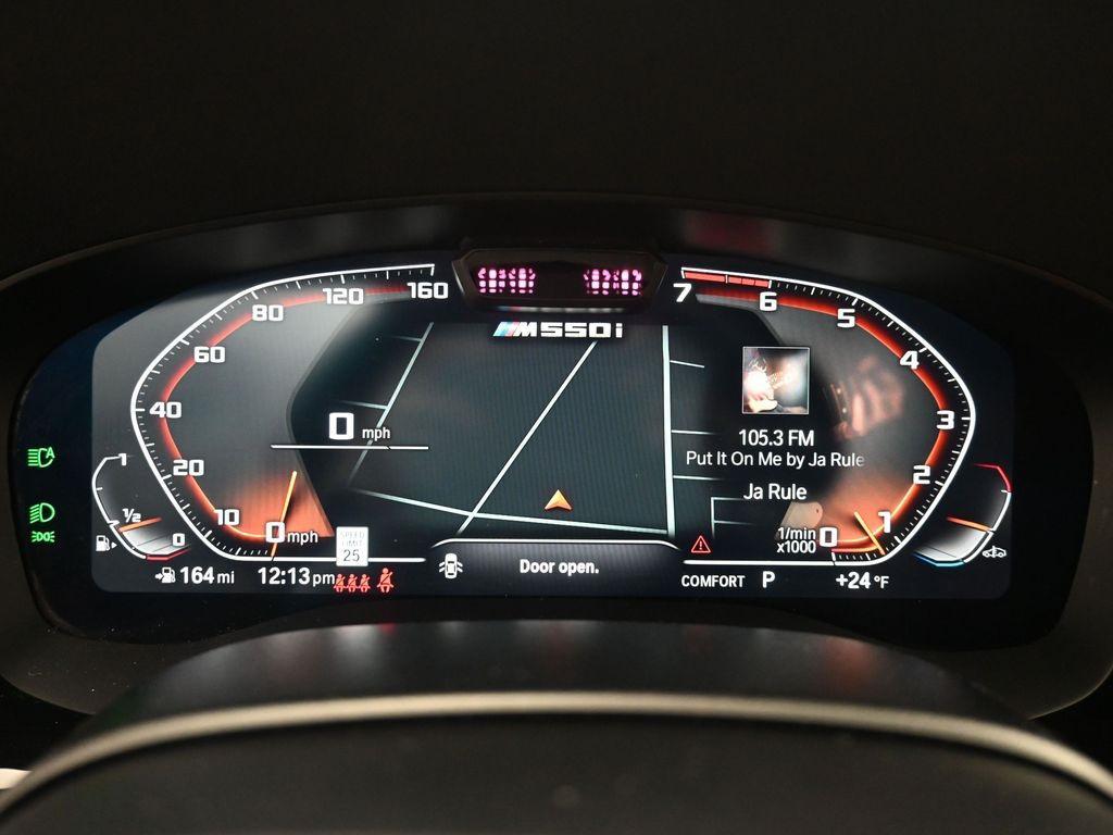 used 2023 BMW M550 car, priced at $48,835