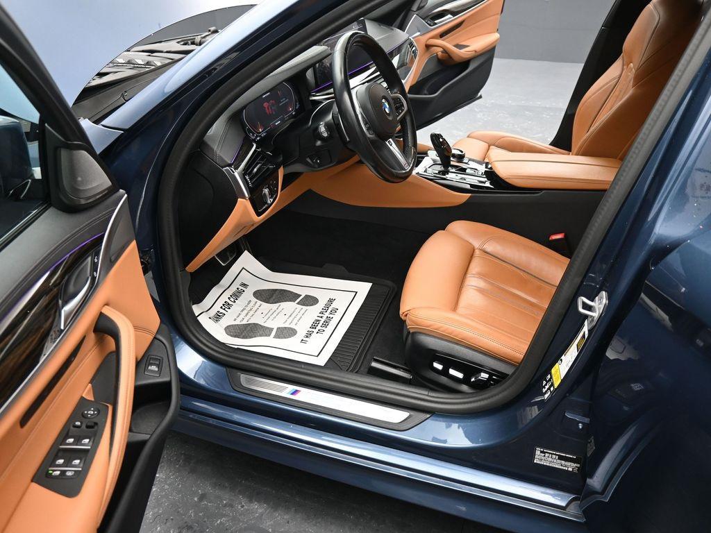 used 2023 BMW M550 car, priced at $48,835