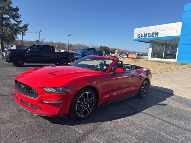 used 2021 Ford Mustang car, priced at $18,815