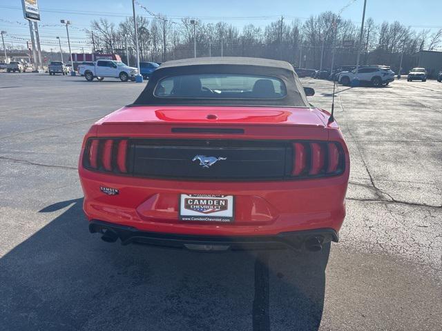 used 2021 Ford Mustang car, priced at $18,815