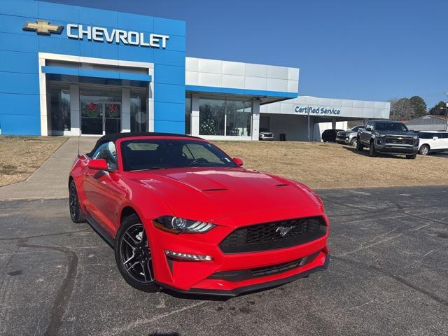 used 2021 Ford Mustang car, priced at $18,815