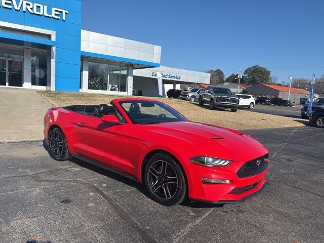 used 2021 Ford Mustang car, priced at $18,815