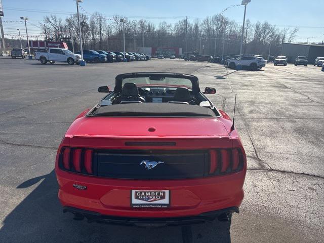used 2021 Ford Mustang car, priced at $18,815