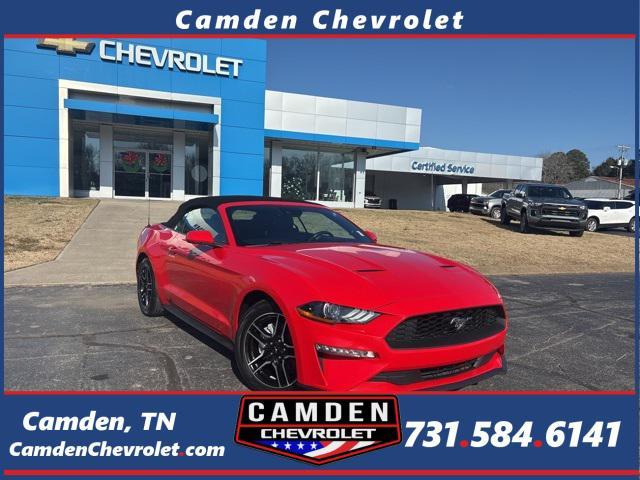 used 2021 Ford Mustang car, priced at $18,815