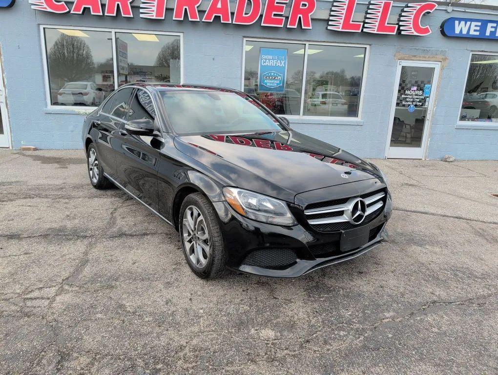 used 2018 Mercedes-Benz C-Class car, priced at $12,577