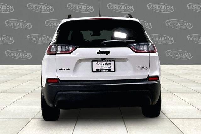 used 2021 Jeep Cherokee car, priced at $18,690