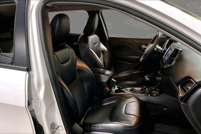 used 2021 Jeep Cherokee car, priced at $18,690