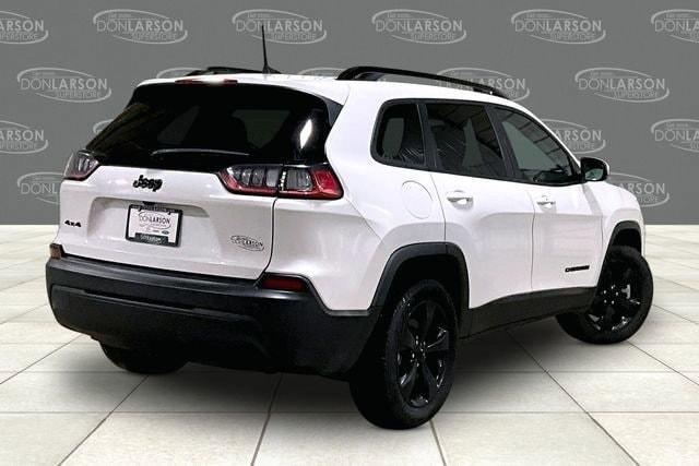 used 2021 Jeep Cherokee car, priced at $18,690