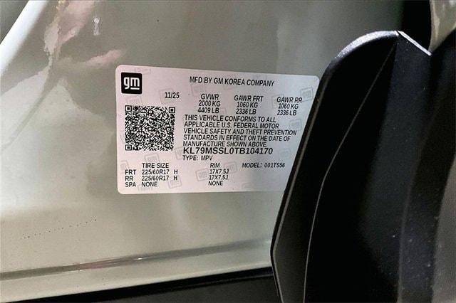 new 2026 Chevrolet TrailBlazer car, priced at $35,444