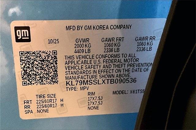 new 2026 Chevrolet TrailBlazer car, priced at $35,739