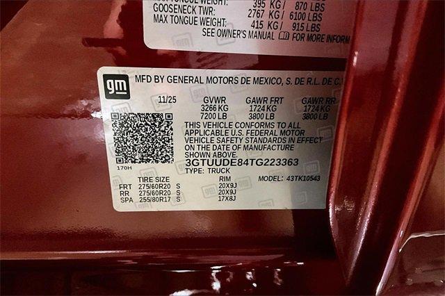 new 2026 GMC Sierra 1500 car, priced at $66,126