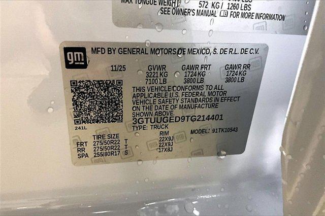 new 2026 GMC Sierra 1500 car, priced at $72,933