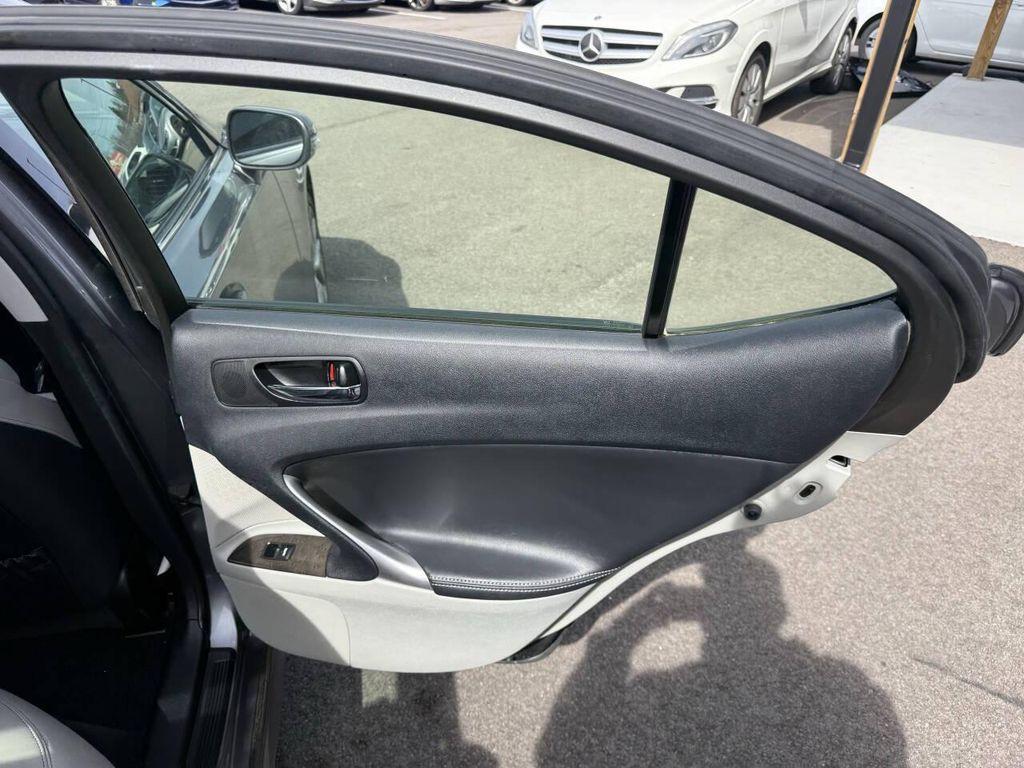 used 2012 Lexus IS 250 car, priced at $6,995