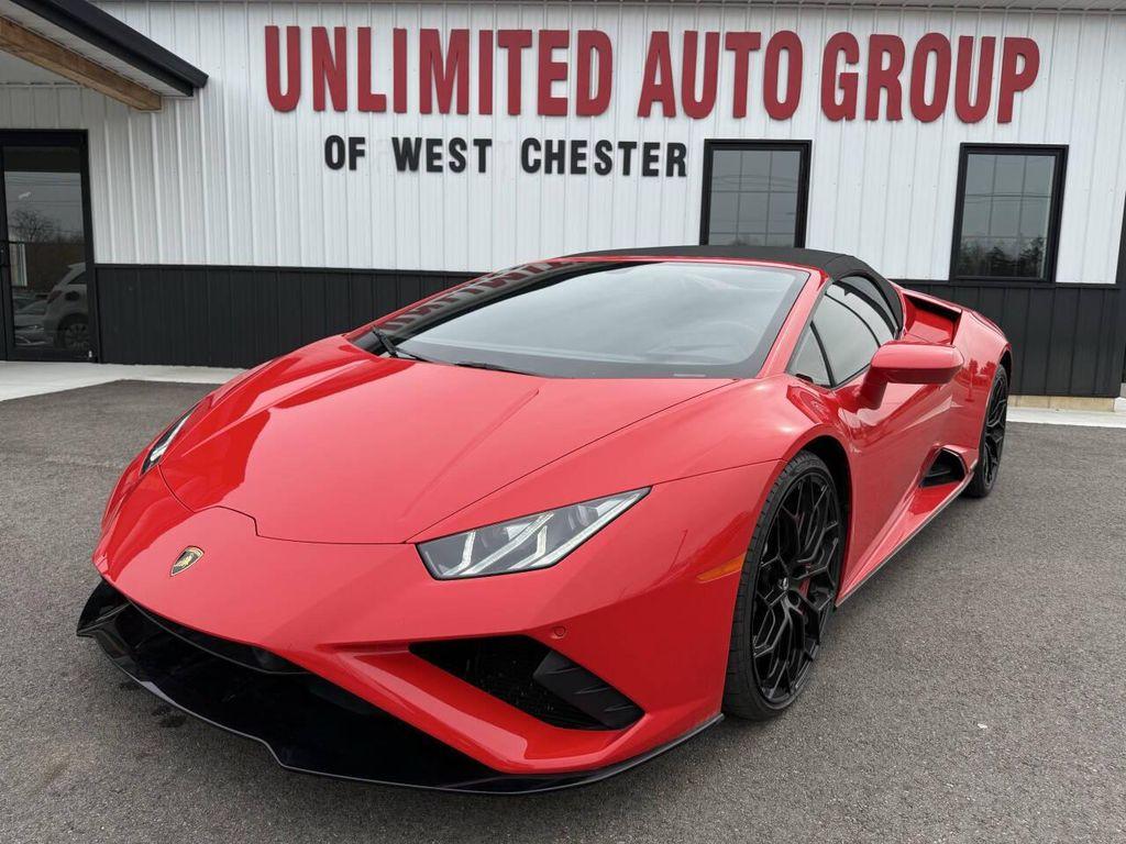 used 2020 Lamborghini Huracan EVO car, priced at $264,995