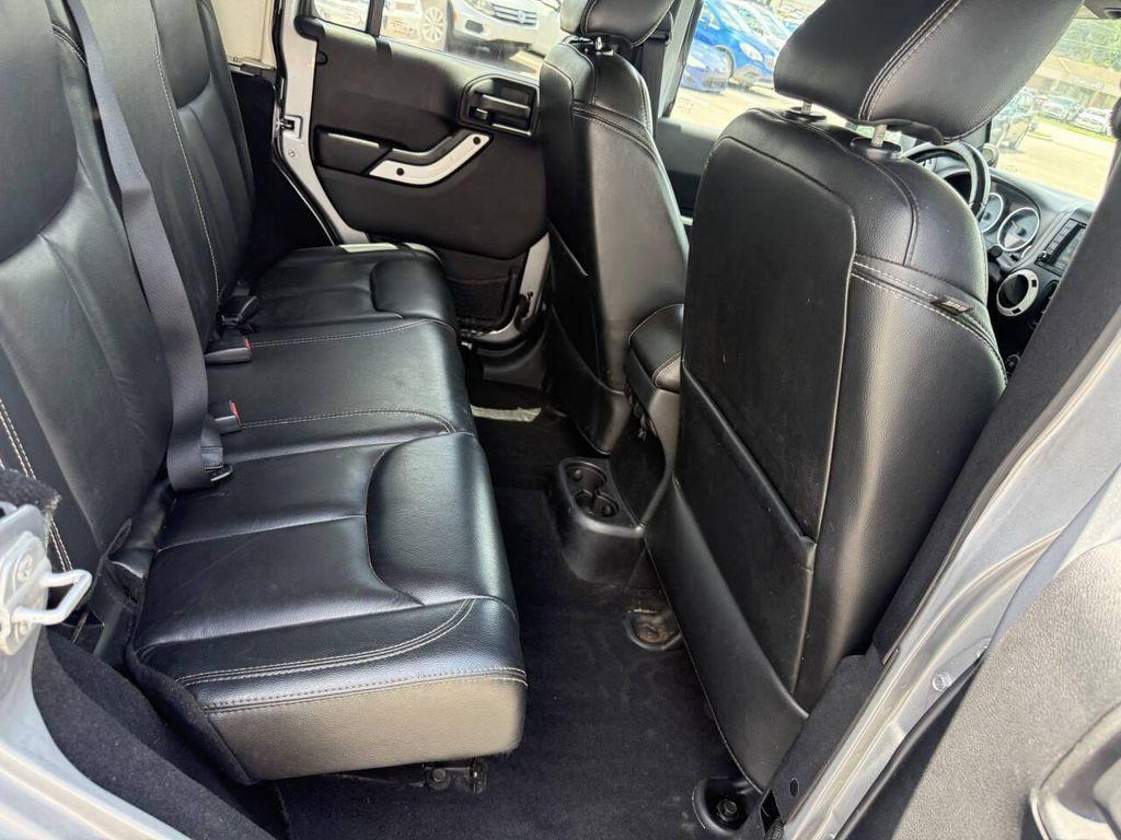 used 2014 Jeep Wrangler Unlimited car, priced at $14,433
