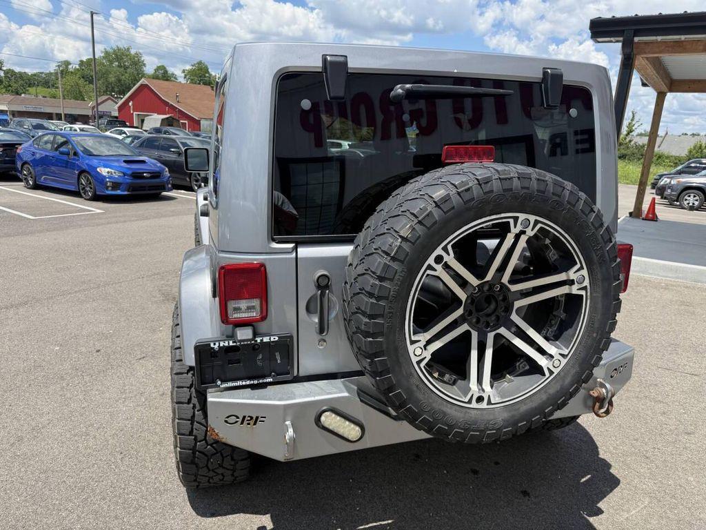 used 2014 Jeep Wrangler Unlimited car, priced at $14,433