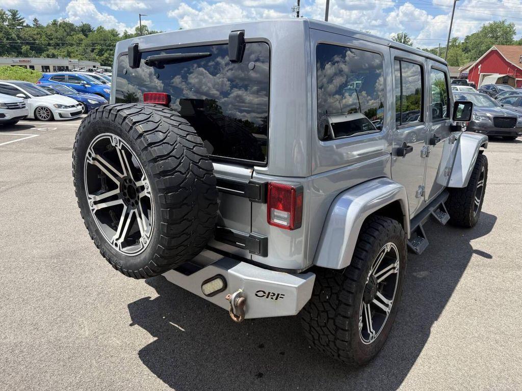 used 2014 Jeep Wrangler Unlimited car, priced at $14,433