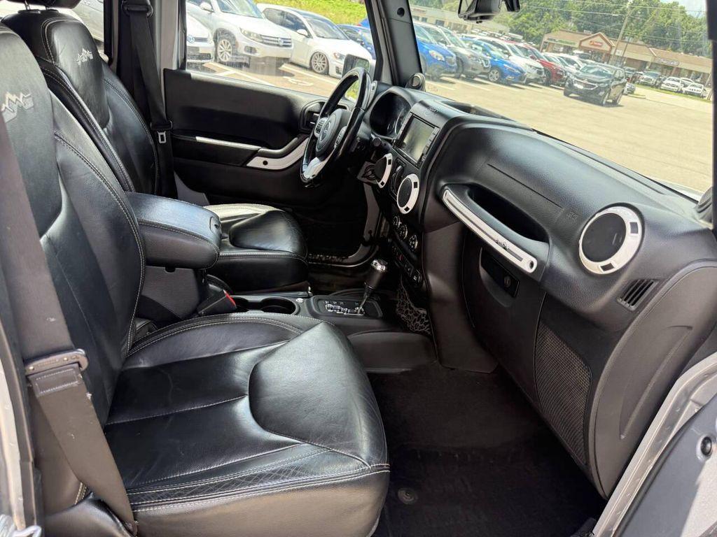 used 2014 Jeep Wrangler Unlimited car, priced at $14,433