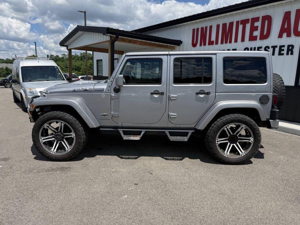 used 2014 Jeep Wrangler Unlimited car, priced at $14,433