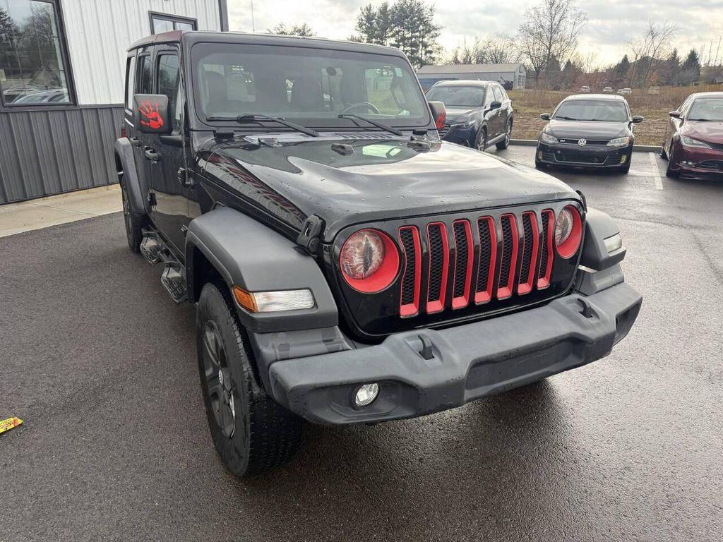 used 2020 Jeep Wrangler Unlimited car, priced at $17,433