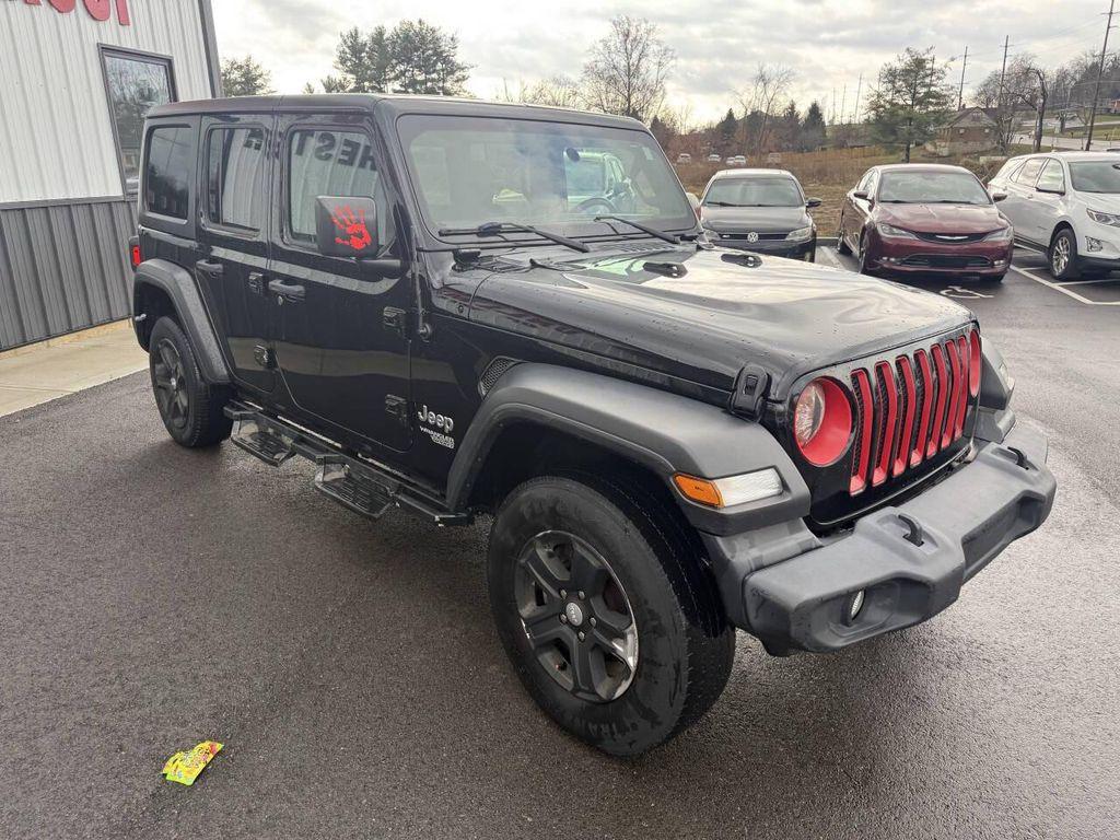 used 2020 Jeep Wrangler Unlimited car, priced at $17,433